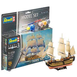 Revell 1:450 HMS Victory Flagship Model Set -106-piece (Plastic) New in Box